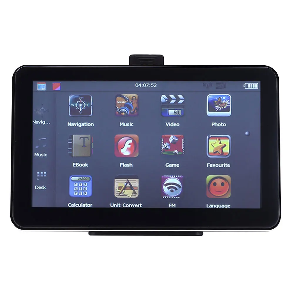 7 "128M+4Gcapacitive screen portableHD on-board GPS navigation latest European Map satellite navigation truck GPS navigation
7 "128M+4Gcapacitive screen portableHD on-board GPS navigation latest European Map satellite navigation truck GPS navigation