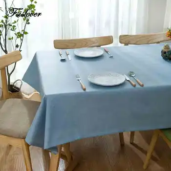 FSISLOVER INS Dining Table Cloth Solid Coffee Table Mat Rectangular Table Cover Household Fabric Cotton Linen Tablecloth
FSISLOVER INS Dining Table Cloth Solid Coffee Table Mat Rectangular Table Cover Household Fabric Cotton Linen Tablecloth