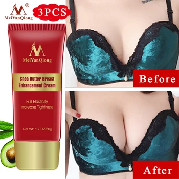 3PCS Shea Butter Breast Enhancement Cream Full Elasticity Increase Tightness Enlarging Bigger Chest Massage Body Cream Skin Care 
3PCS Shea Butter Breast Enhancement Cream Full Elasticity Increase Tightness Enlarging Bigger Chest Massage Body Cream Skin Care