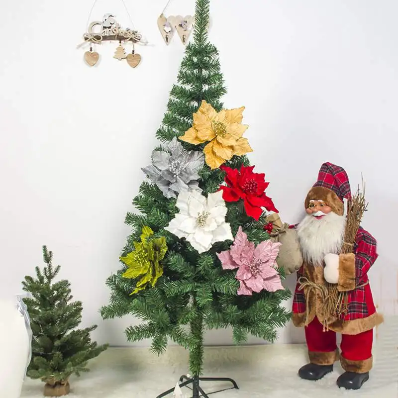 Christmas Decorations Artificial Flower Ornament Gold Powder Simulation Leaves Plastic Artificial Flower Christmas Tree Decor
Christmas Decorations Artificial Flower Ornament Gold Powder Simulation Leaves Plastic Artificial Flower Christmas Tree Decor