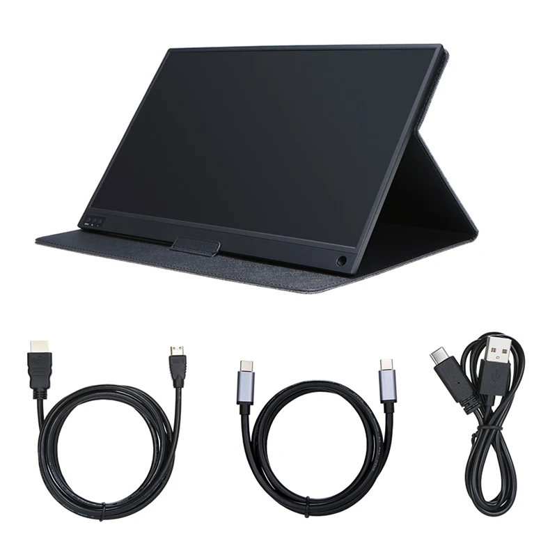 T15A 15.6 Inch Portable Monitor HD IPS 1920X1080 Display Computer LED Monitor with Leather Case for PS4/Xbox/Phone/Nintendo
T15A 15.6 Inch Portable Monitor HD IPS 1920X1080 Display Computer LED Monitor with Leather Case for PS4/Xbox/Phone/Nintendo