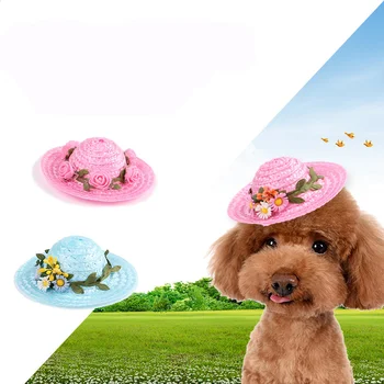 Pet Dog Hat Cap Summer Floral Fashion Hat for Dogs Casual Straw Cap for Small Dogs Cats Hat Chihuahua Yorkshire Teddy 4 Colors
Pet Dog Hat Cap Summer Floral Fashion Hat for Dogs Casual Straw Cap for Small Dogs Cats Hat Chihuahua Yorkshire Teddy 4 Colors
