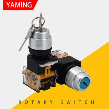 2pcs Rotary Switch 22mm Push Button Knob With Key LA38-11Y2 Two/Three Position 1NO1NC Rotating Latching/Lock Power Supply
2pcs Rotary Switch 22mm Push Button Knob With Key LA38-11Y2 Two/Three Position 1NO1NC Rotating Latching/Lock Power Supply
