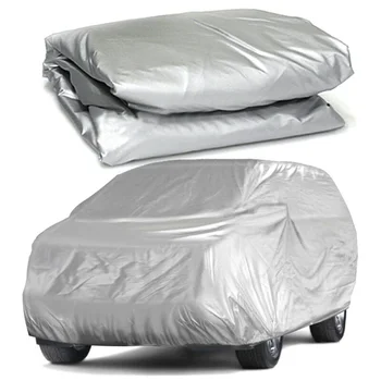 1pc Car Cover Gray Full For SUV Van Truck Dustproof Non-woven Weather resistance
1pc Car Cover Gray Full For SUV Van Truck Dustproof Non-woven Weather resistance