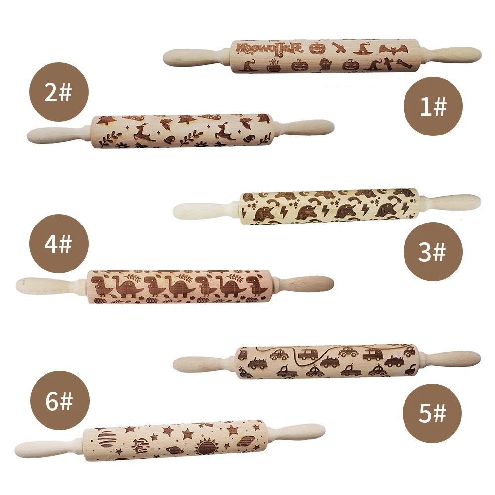 Christmas Embossing Rolling Pin Baking Cookies Biscuit Fondant Cake Dough Engraved Roller Reindeer Elk Tree Shape Rolling Pin
Christmas Embossing Rolling Pin Baking Cookies Biscuit Fondant Cake Dough Engraved Roller Reindeer Elk Tree Shape Rolling Pin