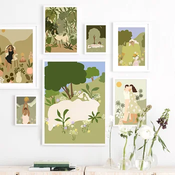 Colorful Abstract Girl Plant Mountain Wall Art Canvas Painting Nordic Posters And Prints Wall Pictures For Living Room Decor
Colorful Abstract Girl Plant Mountain Wall Art Canvas Painting Nordic Posters And Prints Wall Pictures For Living Room Decor
