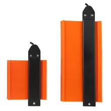 2pc Contour Gauge with Lock Shape Contour Gauge Duplicator 5/10Inch Contour Scale Template Tiling Measuring Ruler Carpenter Tool
2pc Contour Gauge with Lock Shape Contour Gauge Duplicator 5/10Inch Contour Scale Template Tiling Measuring Ruler Carpenter Tool