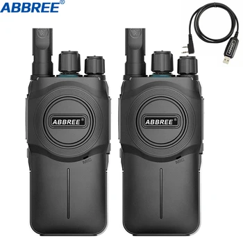 2Pcs ABBREE AR-U1 Mini Walkie Talkie Two Way Radio Portable Radio Station UHF Band 400-480MHz Radio Transceiver BF-888S UV-5R
2Pcs ABBREE AR-U1 Mini Walkie Talkie Two Way Radio Portable Radio Station UHF Band 400-480MHz Radio Transceiver BF-888S UV-5R