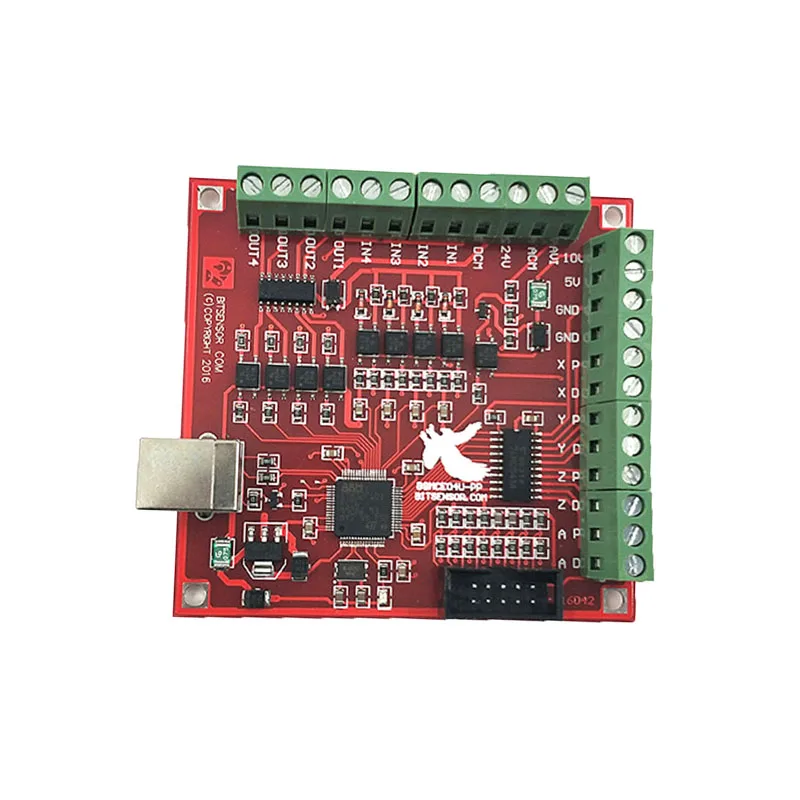 MACH3 4 Axis 100KHz USB CNC Wood Router Machine Smooth Stepper Motion Controller card breakout board 12-24V
MACH3 4 Axis 100KHz USB CNC Wood Router Machine Smooth Stepper Motion Controller card breakout board 12-24V
