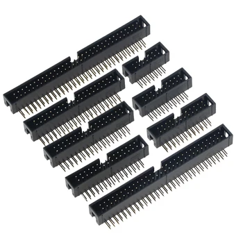 5PCS 3A DC3 6P-64P 8P 10P 14P 20P 24P 30P 40P 50P 2.54mm Simple Ox Horn Socket Curved Needle Header Connector Double-Spaced
5PCS 3A DC3 6P-64P 8P 10P 14P 20P 24P 30P 40P 50P 2.54mm Simple Ox Horn Socket Curved Needle Header Connector Double-Spaced