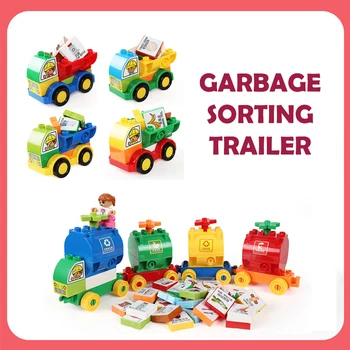 Hipac 68 PCs Building Blocks Garbage Cars Toys for Children CE Plastic Educational Blocks Toys Car Education Toys Gift for Kids
Hipac 68 PCs Building Blocks Garbage Cars Toys for Children CE Plastic Educational Blocks Toys Car Education Toys Gift for Kids