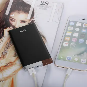 LESHP Super-high 5000mAh Capacity 5V 2A Lightweight Portable Compact Fast-charging 3-Port Power Bank For Iphone For Samsung
LESHP Super-high 5000mAh Capacity 5V 2A Lightweight Portable Compact Fast-charging 3-Port Power Bank For Iphone For Samsung