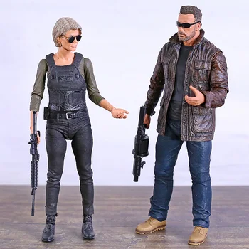NECA 7'' Terminator 6 Dark Fate T-800 / Sarah Conner PVC Action Figure Joint Movable Model Toy
NECA 7'' Terminator 6 Dark Fate T-800 / Sarah Conner PVC Action Figure Joint Movable Model Toy