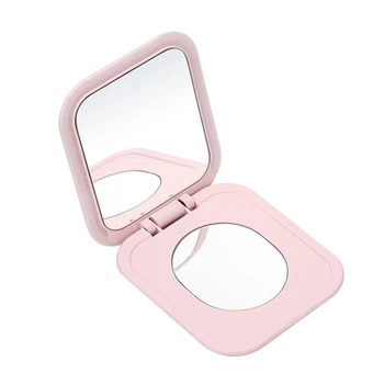 1 Pc LED Pocket Mirror Espejos Makeup Mirror USB Charging Pink Touch Dimming Portable Mini Cosmetic Mirror For Women Girls
1 Pc LED Pocket Mirror Espejos Makeup Mirror USB Charging Pink Touch Dimming Portable Mini Cosmetic Mirror For Women Girls