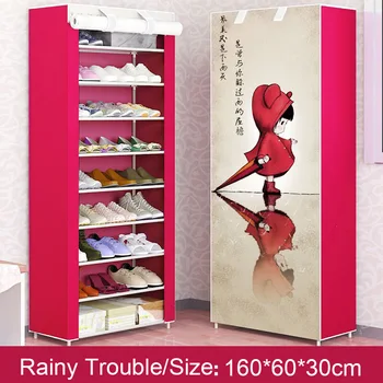 Simple Combination Shoe Cabinet Nonwoven Fabric Storage Shoes Rack Folding Dust-proof Shoe Closet Home Dorm Organizer for Shoes
Simple Combination Shoe Cabinet Nonwoven Fabric Storage Shoes Rack Folding Dust-proof Shoe Closet Home Dorm Organizer for Shoes
