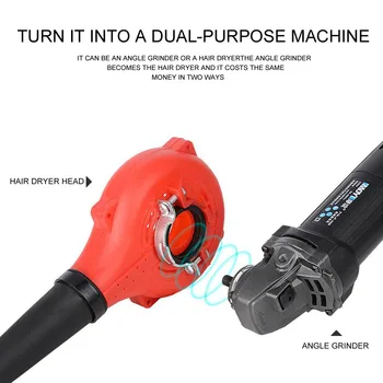 Accessories Portable Grinder Air Blower Bracket DIY Tool Home Easy Use Change Corners Clean Dust With Screwdriver Plastic
Accessories Portable Grinder Air Blower Bracket DIY Tool Home Easy Use Change Corners Clean Dust With Screwdriver Plastic