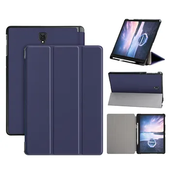 For Samsung Galaxy Tab S4 10.5 Case Cover 2018 Protective Shell Auto Sleep Stand for SM-T830 T835 with pen holder and film+pen
For Samsung Galaxy Tab S4 10.5 Case Cover 2018 Protective Shell Auto Sleep Stand for SM-T830 T835 with pen holder and film+pen