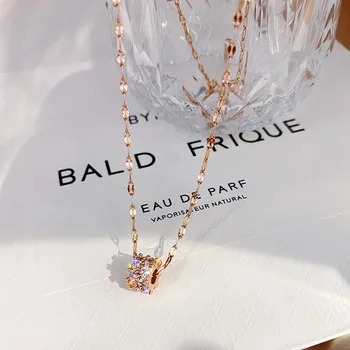 Slim Waist Pendant Necklace Women's chao wang Red INS Normcore Style Short Neck Ornament Titanium Steel Non-Fading Choker
Slim Waist Pendant Necklace Women's chao wang Red INS Normcore Style Short Neck Ornament Titanium Steel Non-Fading Choker