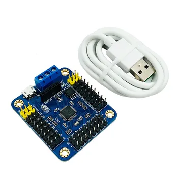 micro USB 16 channels servo control board controller servo USC-1 compatible with UNO
micro USB 16 channels servo control board controller servo USC-1 compatible with UNO