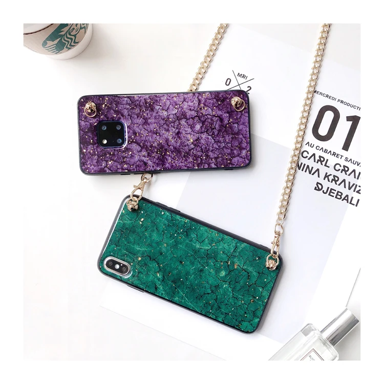 simples glitter Marble Phone Crossbody chain phone case bag For iPhone XS MAX case XR X 8 7 6S 6 plus case strap s8 s9 s10 plus
simples glitter Marble Phone Crossbody chain phone case bag For iPhone XS MAX case XR X 8 7 6S 6 plus case strap s8 s9 s10 plus