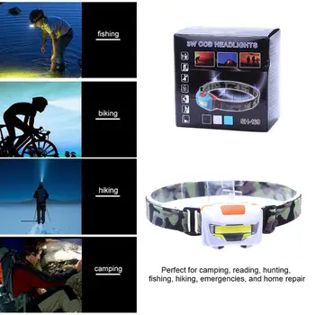3.0modes Portable Super Bright High Power Head Torch Lamp Headlamp Headlight Sporting Goods Fishing Running Bicycle Bike Hiking
3.0modes Portable Super Bright High Power Head Torch Lamp Headlamp Headlight Sporting Goods Fishing Running Bicycle Bike Hiking