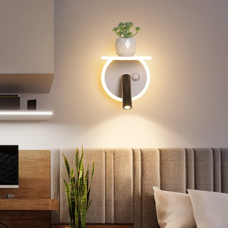 Living Room Modern Simple Study Bedroom Bedside Nordic Corridor Plant Reading Background Led Wall Light
Living Room Modern Simple Study Bedroom Bedside Nordic Corridor Plant Reading Background Led Wall Light