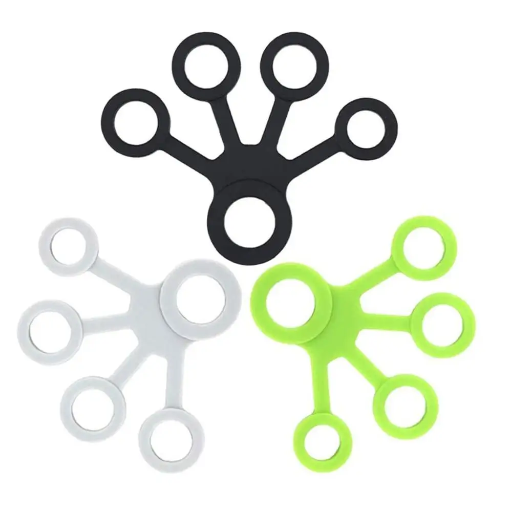 3P Silicone Finger Puller Hand Finger Strengthener Grip Resistance Trainer Muscle Power Hand Silicone Expander Training Recovery
3P Silicone Finger Puller Hand Finger Strengthener Grip Resistance Trainer Muscle Power Hand Silicone Expander Training Recovery