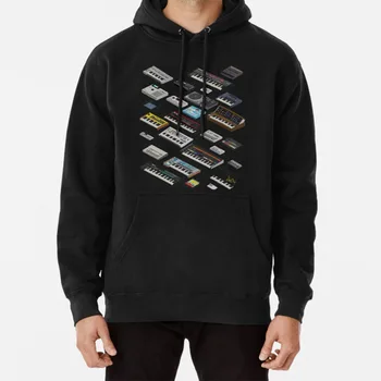 Synthesizer Fan Collection Hoodie Synthwave Synth Synthesizer Drum Machine Synthesizers Sampler Music Electro Hip Hop 
Synthesizer Fan Collection Hoodie Synthwave Synth Synthesizer Drum Machine Synthesizers Sampler Music Electro Hip Hop