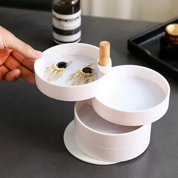 4 Layers Jewelry Storage Box Rotary Holder Jewelry Organizer for Earrings Rubber Band Bracelet Small Items Organizer K1689 I
4 Layers Jewelry Storage Box Rotary Holder Jewelry Organizer for Earrings Rubber Band Bracelet Small Items Organizer K1689 I