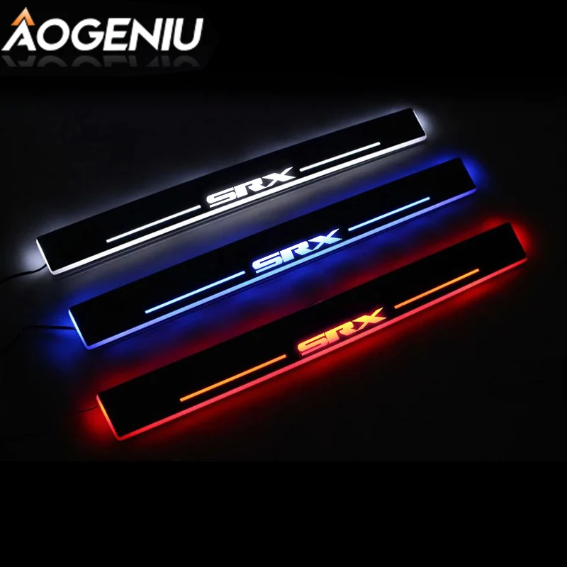 Led Door Sill Acrylic Customize Compatible For Cadillac SRX 2003-2019 Scuff Plate Dynamic Moving Lights Auto Sticker Accessories
Led Door Sill Acrylic Customize Compatible For Cadillac SRX 2003-2019 Scuff Plate Dynamic Moving Lights Auto Sticker Accessories