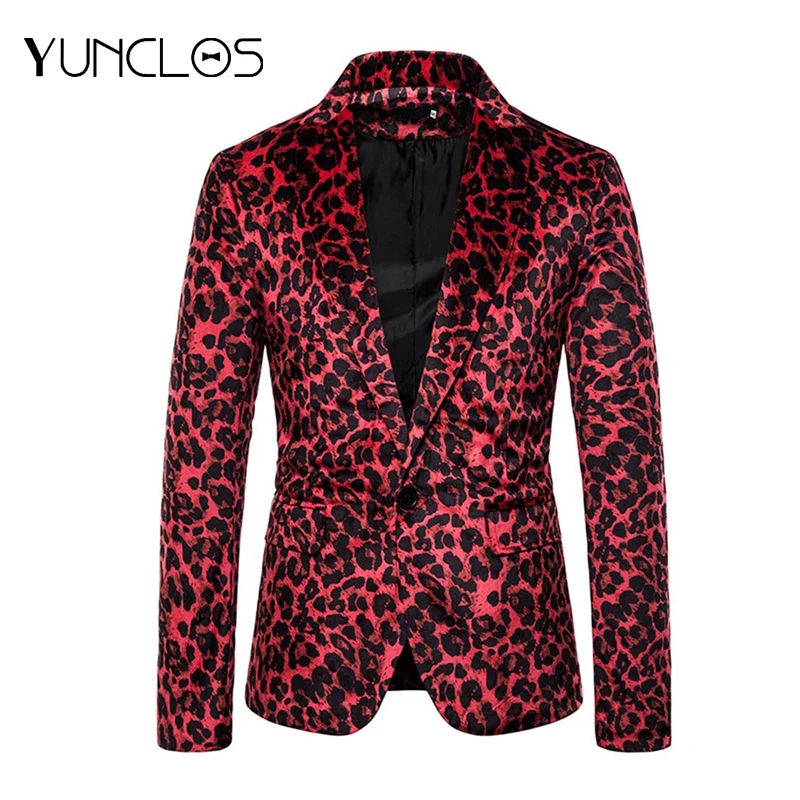 Euro Size Fashion Skinny Leopard & Snake Print Blazer Single Breasted Prom Suit Men's Wedding Party Costume masculine Coat
Euro Size Fashion Skinny Leopard & Snake Print Blazer Single Breasted Prom Suit Men's Wedding Party Costume masculine Coat