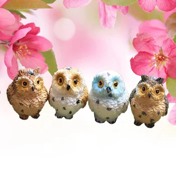 6pcs Home Decor Exposed Owl Pattern Mediterranean Style Resin Micro Landscape Creative Decorative Ornament (Random Color 3cm Hig
6pcs Home Decor Exposed Owl Pattern Mediterranean Style Resin Micro Landscape Creative Decorative Ornament (Random Color 3cm Hig