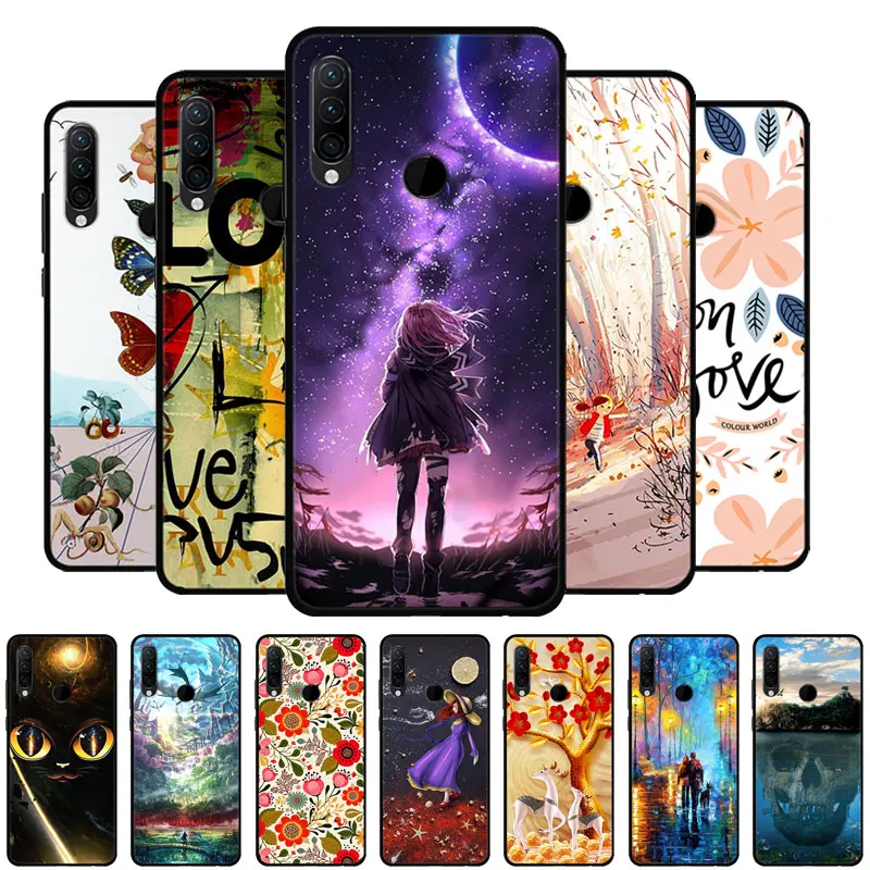 Силиконовый чехол для Lenovo K10 Note Модный черный мягкий ТПУ чехол-накладка чехлы