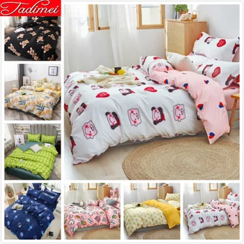 Cute Girl Child Adult Duvet Cover Sheet Pillowcase 4pcs Bedding Set Single Twin Queen King Size 150x200 180x220 Quilt Bed Cover
Cute Girl Child Adult Duvet Cover Sheet Pillowcase 4pcs Bedding Set Single Twin Queen King Size 150x200 180x220 Quilt Bed Cover