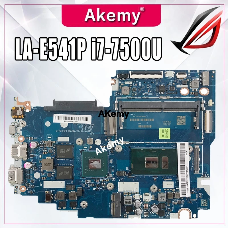 FLEX 5-1570 motherboard for Lenovo FLEX5-1570 320S-15ISK notebook motherboard LA-E541P i7-7500U GT920M Test original work
FLEX 5-1570 motherboard for Lenovo FLEX5-1570 320S-15ISK notebook motherboard LA-E541P i7-7500U GT920M Test original work