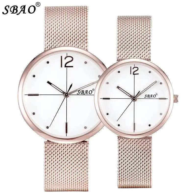 2019new simple couple watch waterproof quartz watch rose gold mesh with ultra-thin student watch trending product
2019new simple couple watch waterproof quartz watch rose gold mesh with ultra-thin student watch trending product
