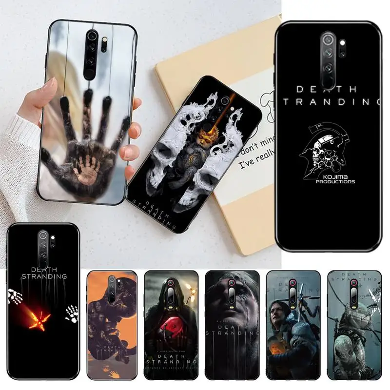 Death Stranding черный сотовый Чехол для телефона чехол-накладка Redmi Note 9 8 8T 8A 7 6 6A