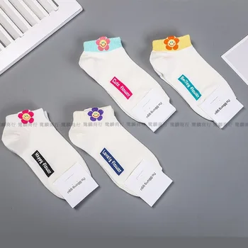 Sweet Woman Sock Flowers Socks for Women Letter Colorful Style Ladies Ankle Standard Female Cotton Trendy Spring Summer Sokken
Sweet Woman Sock Flowers Socks for Women Letter Colorful Style Ladies Ankle Standard Female Cotton Trendy Spring Summer Sokken