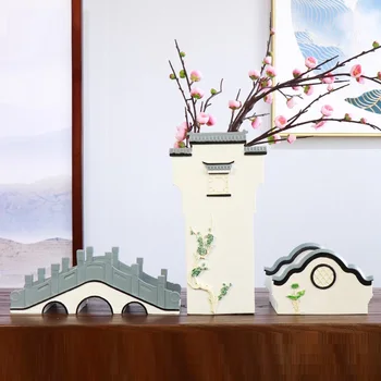 CHINESE STYLE MODEL OF HUI-STYLE ARCHITECTURE CREATIVE VASE TISSUE BOX LIVING ROOM DESKTOP DECORATION ACCESSORIES X4121
CHINESE STYLE MODEL OF HUI-STYLE ARCHITECTURE CREATIVE VASE TISSUE BOX LIVING ROOM DESKTOP DECORATION ACCESSORIES X4121