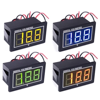 0.56 Inch Waterproof and Dustproof Two-Wires DC 2.5-30V Digital Display Voltmeter, Reverse Polarity Protection(4 Colours)
0.56 Inch Waterproof and Dustproof Two-Wires DC 2.5-30V Digital Display Voltmeter, Reverse Polarity Protection(4 Colours)