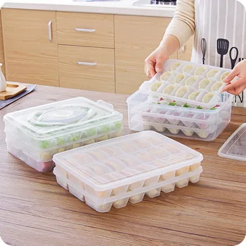 Kitchen Refrigeration Food Box jiao zi he Storage Box Freshness Box Refrigerator Seperated Quick-frozen Dumplings Tray
Kitchen Refrigeration Food Box jiao zi he Storage Box Freshness Box Refrigerator Seperated Quick-frozen Dumplings Tray