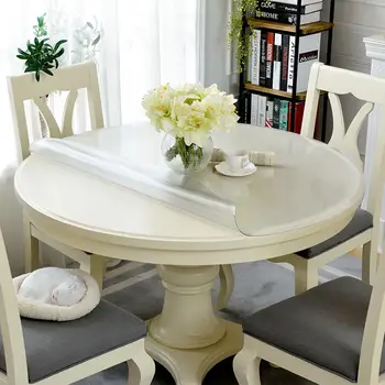 Multi-size Transparent PVC Tablecloth Waterproof Square Round Tablecloth Desktop Protective Cover Heat-resistant Table Cover
Multi-size Transparent PVC Tablecloth Waterproof Square Round Tablecloth Desktop Protective Cover Heat-resistant Table Cover