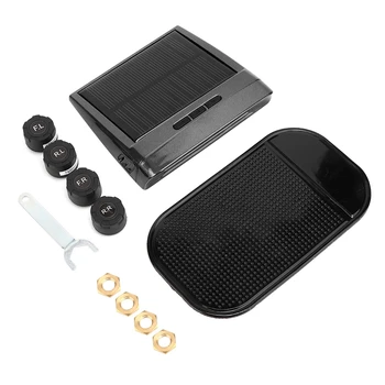 Universal Car Solar Energy TPMS Tire Pressure Monitoring System Kit with 4 External Sensor
Universal Car Solar Energy TPMS Tire Pressure Monitoring System Kit with 4 External Sensor