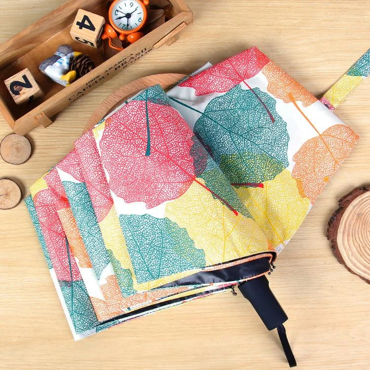 Creative South Korea Folding Umbrella Rain Or Shine Dual Purpose Umbrella Parasol Sun-resistant UV-Protection Parasol Maple Leaf
Creative South Korea Folding Umbrella Rain Or Shine Dual Purpose Umbrella Parasol Sun-resistant UV-Protection Parasol Maple Leaf
