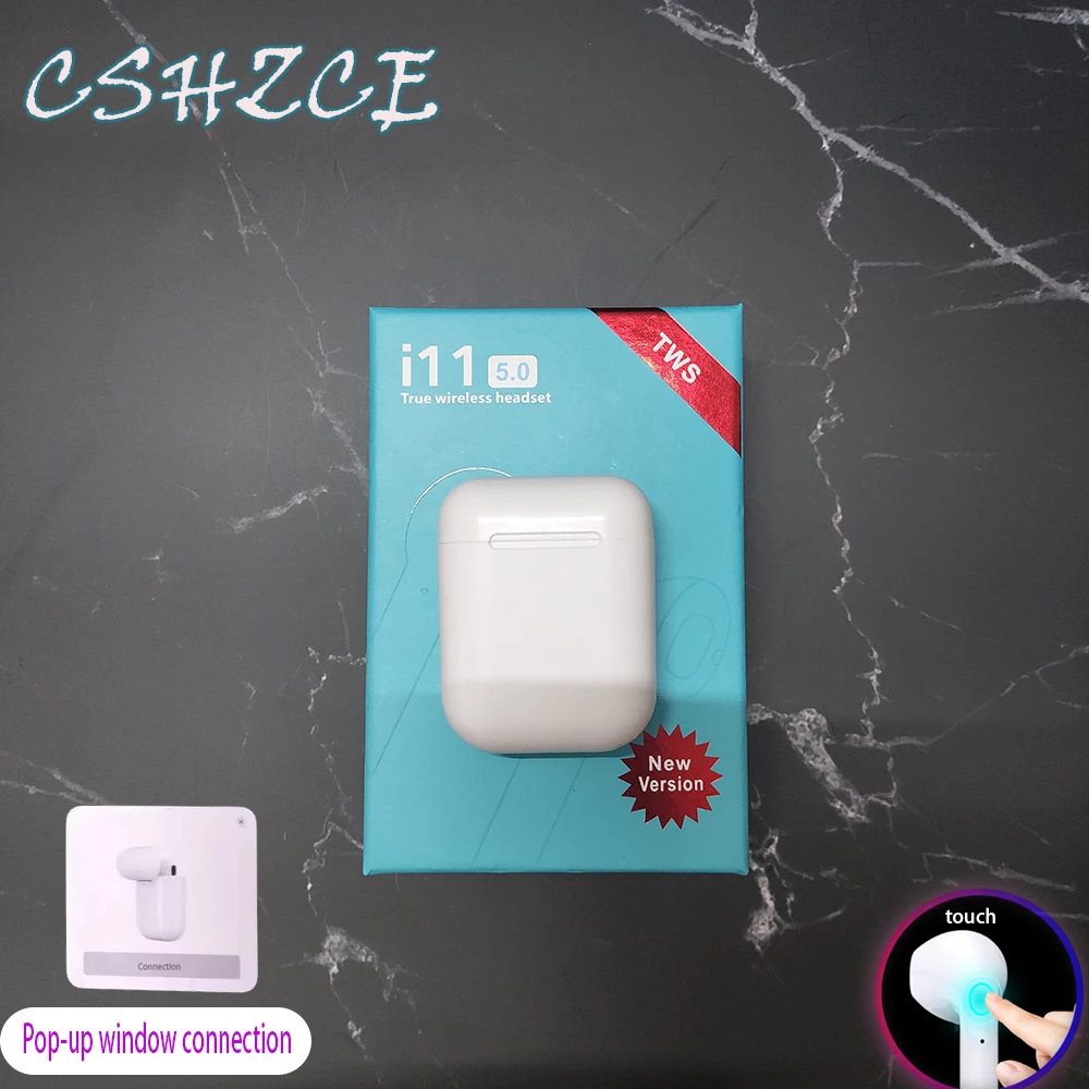 i7s TWS i11 tws Wireless Headphone Bass Bluetooth Earphone 5.0 Sports Sweat Earplugs With Charging Box
i7s TWS i11 tws Wireless Headphone Bass Bluetooth Earphone 5.0 Sports Sweat Earplugs With Charging Box