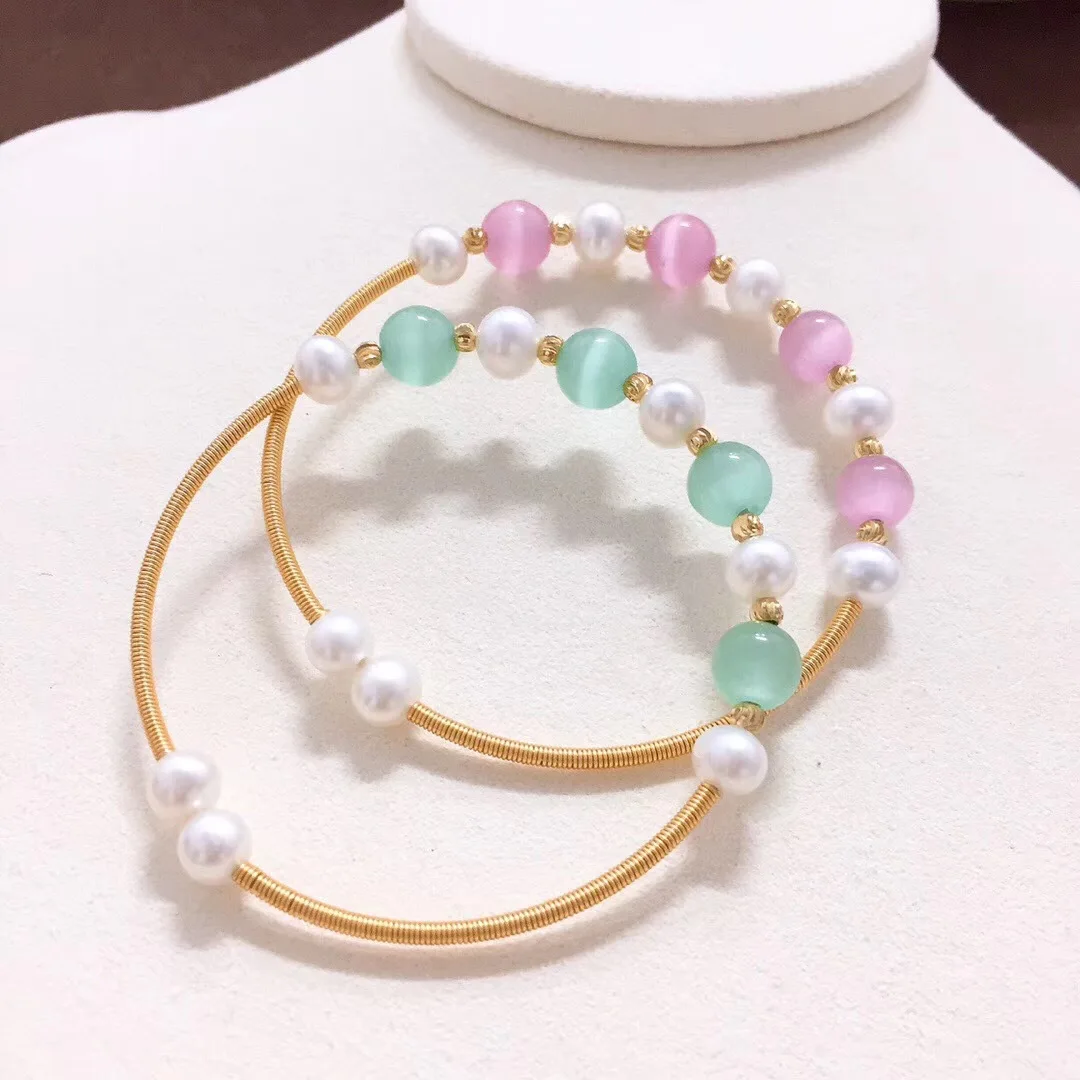 Butterfly Opal Simple Adjustable Bracelet 14k Gold 6-7 near round Glare Virgine Pearl Ymss17g17ii
Butterfly Opal Simple Adjustable Bracelet 14k Gold 6-7 near round Glare Virgine Pearl Ymss17g17ii