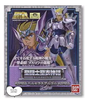 Bandai Model Saint Seiya (Black/Hades/Dark) Perseus Argor Persus Argol Cloth Myth Metal Armor Medusa Shield 
Bandai Model Saint Seiya (Black/Hades/Dark) Perseus Argor Persus Argol Cloth Myth Metal Armor Medusa Shield