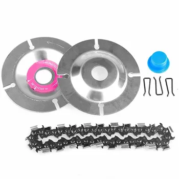 4 inch Wood Carving Disc Cut Chain 22 Tooth Grinder Disc Fine Wooking Chainsaw Set For Chain Saw Cutting Grinder Tools
4 inch Wood Carving Disc Cut Chain 22 Tooth Grinder Disc Fine Wooking Chainsaw Set For Chain Saw Cutting Grinder Tools
