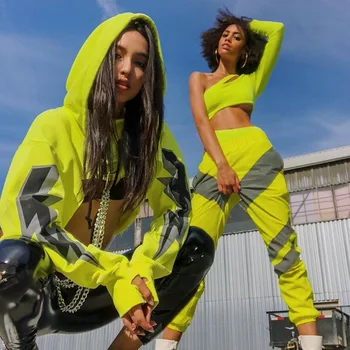 Explosion Models 2019 Autumn And Winter Cross-border Women's Aliexpress New Reflective Long-sleeved Short Hooded Jacket Hooded
Explosion Models 2019 Autumn And Winter Cross-border Women's Aliexpress New Reflective Long-sleeved Short Hooded Jacket Hooded