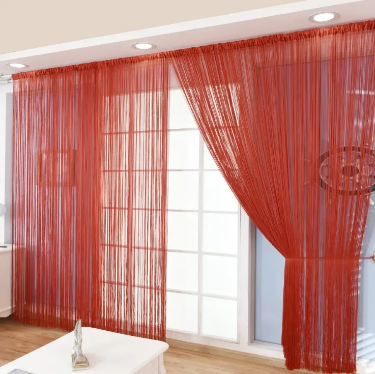 Korean Style Linear Curtain 3X3 M Entrance Partition Door Curtain Romantic Background Monochrome Curtain [0.8kg
Korean Style Linear Curtain 3X3 M Entrance Partition Door Curtain Romantic Background Monochrome Curtain [0.8kg